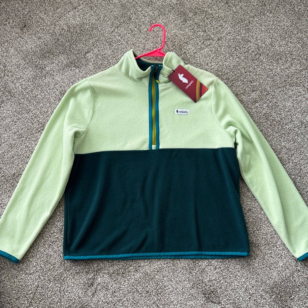 NEW Cotopaxi Amado Fleece Half Zip WXL NWT